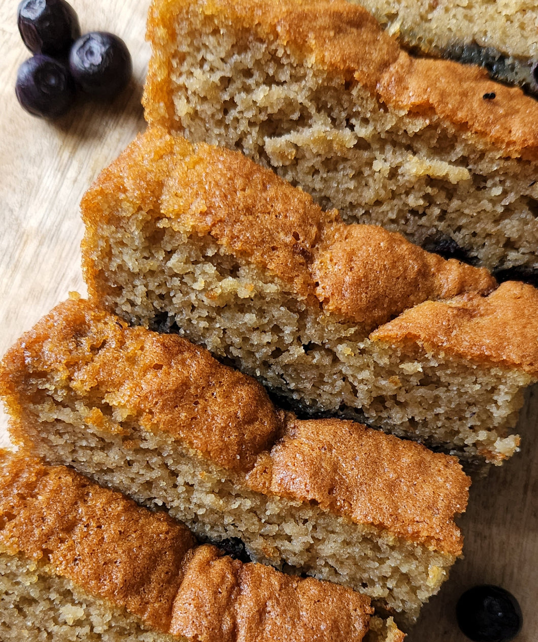 Almond Blueberry Loaf