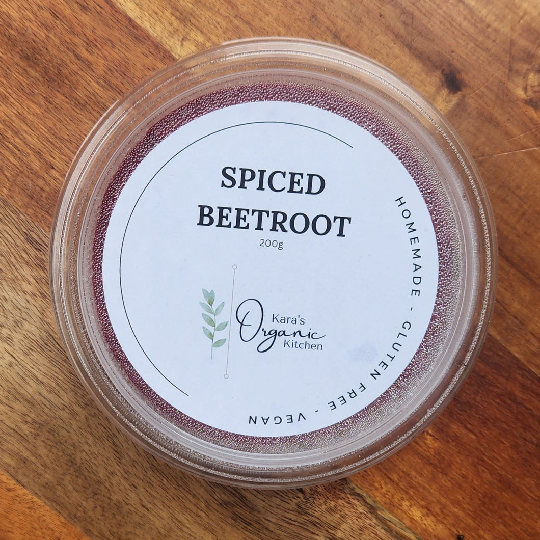 Organic Spiced Beetroot Dip (200g)