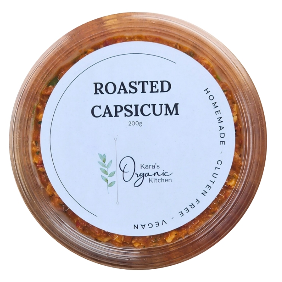 Organic Roasted capsicum dip (200g)